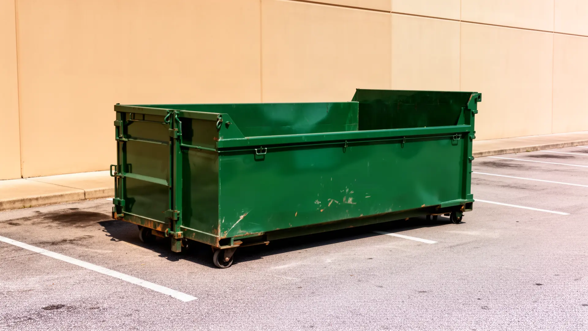 Roll-off dumpster from Monte Verde Dumpster Rental in Zephyrhills, FL